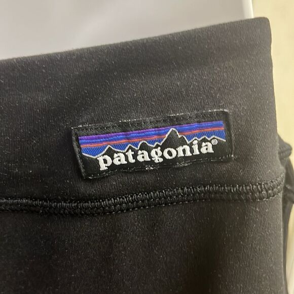 Patagonia Black Pull-On Elastic Waist Joggers with Drawstrings and Pockets- Med - Picture 9 of 13